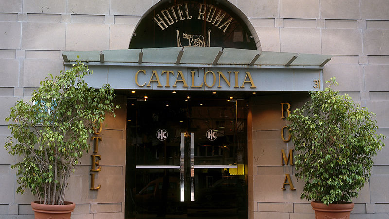 Catalonia Roma Hotel Барселона Екстериор снимка